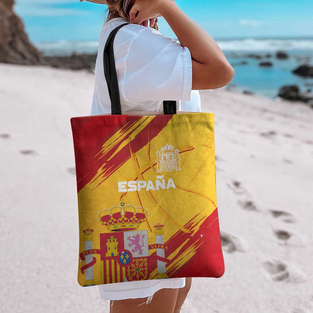 Basketball Fan Jersey Spanish Tote Bag Royal Seal of España - Wonder Print Shop