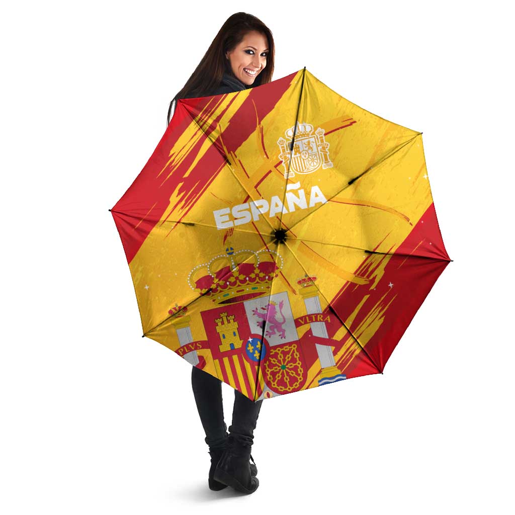 Basketball Fan Jersey Spanish Umbrella Royal Seal of España - Wonder Print Shop
