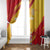 Basketball Fan Jersey Spanish Window Curtain Royal Seal of España - Wonder Print Shop