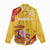 Custom Basketball Fan Jersey Spanish Women Casual Shirt Royal Seal of España - Wonder Print Shop