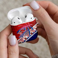Basketball Fan Jersey Croatian AirPods Case Hrvatska-The Chequered Ones - Wonder Print Shop