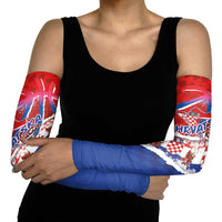 Basketball Fan Jersey Croatian Arm Sleeves Hrvatska-The Chequered Ones - Wonder Print Shop