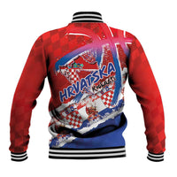 Basketball Fan Jersey Croatian Baseball Jacket Hrvatska-The Chequered Ones - Wonder Print Shop