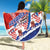 Basketball Fan Jersey Croatian Beach Blanket Hrvatska-The Chequered Ones - Wonder Print Shop