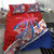 Basketball Fan Jersey Croatian Bedding Set Hrvatska-The Chequered Ones - Wonder Print Shop