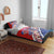 Basketball Fan Jersey Croatian Bedding Set Hrvatska-The Chequered Ones - Wonder Print Shop