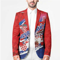Basketball Fan Jersey Croatian Blazer Hrvatska-The Chequered Ones - Wonder Print Shop