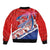 Basketball Fan Jersey Croatian Bomber Jacket Hrvatska-The Chequered Ones - Wonder Print Shop
