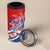 Basketball Fan Jersey Croatian 4 in 1 Can Cooler Tumbler Hrvatska-The Chequered Ones - Wonder Print Shop