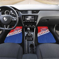 Basketball Fan Jersey Croatian Car Mats Hrvatska-The Chequered Ones - Wonder Print Shop