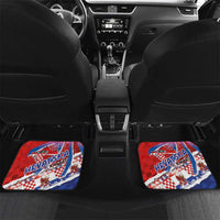 Basketball Fan Jersey Croatian Car Mats Hrvatska-The Chequered Ones - Wonder Print Shop