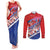 Basketball Fan Jersey Croatian Couples Matching Tank Maxi Dress and Long Sleeve Button Shirt Hrvatska-The Chequered Ones - Wonder Print Shop