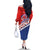 Basketball Fan Jersey Croatian Family Matching Off The Shoulder Long Sleeve Dress and Hawaiian Shirt Hrvatska-The Chequered Ones - Wonder Print Shop