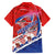 Basketball Fan Jersey Croatian Family Matching Off Shoulder Short Dress and Hawaiian Shirt Hrvatska-The Chequered Ones - Wonder Print Shop