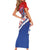 Basketball Fan Jersey Croatian Family Matching Short Sleeve Bodycon Dress and Hawaiian Shirt Hrvatska-The Chequered Ones - Wonder Print Shop