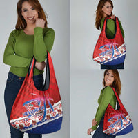 Basketball Fan Jersey Croatian Grocery Bag Hrvatska-The Chequered Ones - Wonder Print Shop