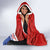 Basketball Fan Jersey Croatian Hooded Blanket Hrvatska-The Chequered Ones - Wonder Print Shop