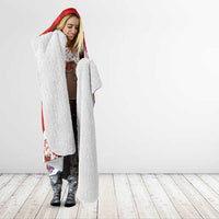 Basketball Fan Jersey Croatian Hooded Blanket Hrvatska-The Chequered Ones - Wonder Print Shop