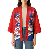 Basketball Fan Jersey Croatian Kimono Hrvatska-The Chequered Ones - Wonder Print Shop