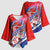 Basketball Fan Jersey Croatian Kimono Sleeve Blouse Hrvatska-The Chequered Ones - Wonder Print Shop