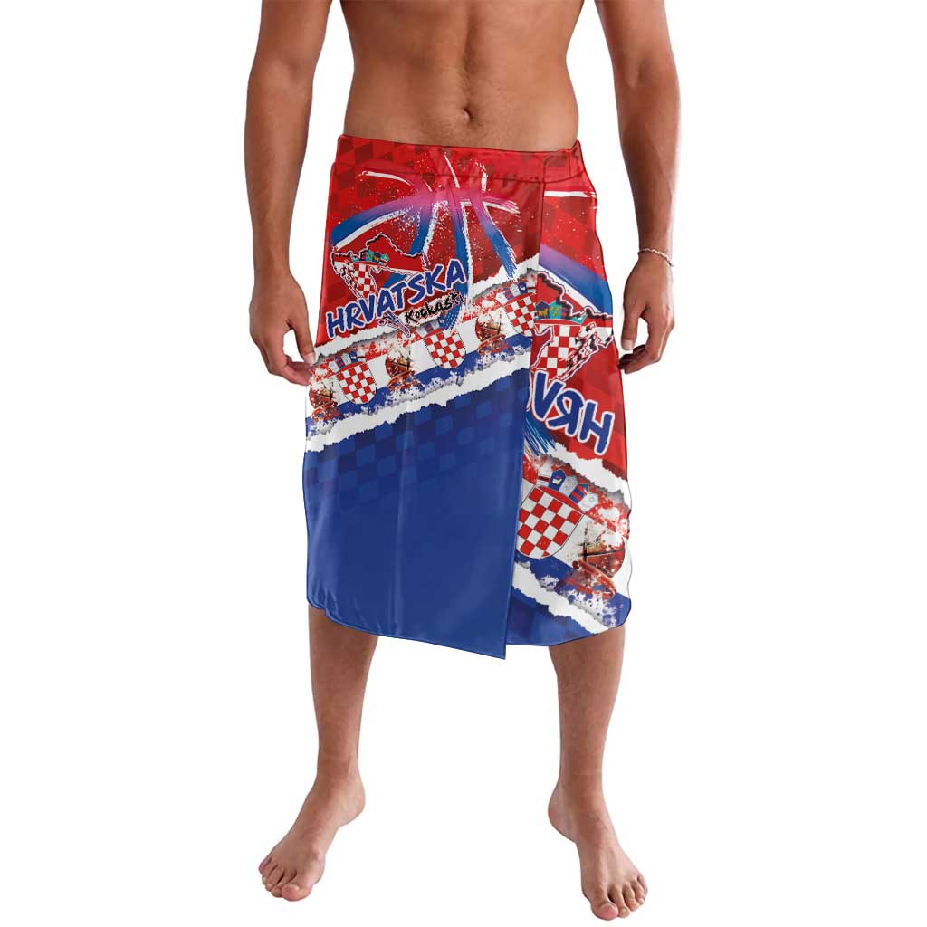 Basketball Fan Jersey Croatian Lavalava Hrvatska-The Chequered Ones - Wonder Print Shop