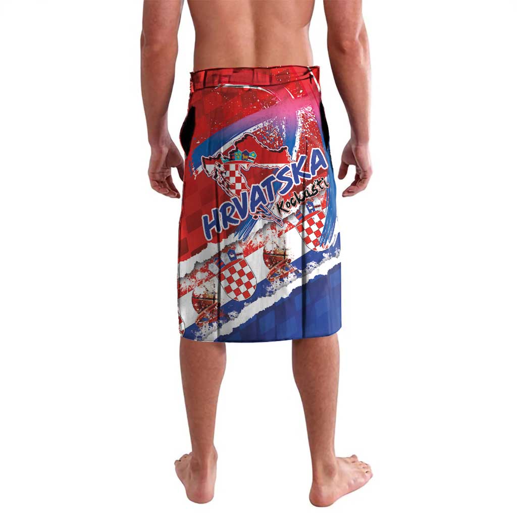Basketball Fan Jersey Croatian Lavalava Hrvatska-The Chequered Ones - Wonder Print Shop