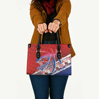 Basketball Fan Jersey Croatian Leather Bag Hrvatska-The Chequered Ones - Wonder Print Shop