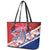 Basketball Fan Jersey Croatian Leather Tote Bag Hrvatska-The Chequered Ones - Wonder Print Shop