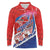 Basketball Fan Jersey Croatian Long Sleeve Polo Shirt Hrvatska-The Chequered Ones - Wonder Print Shop