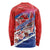 Basketball Fan Jersey Croatian Long Sleeve Shirt Hrvatska-The Chequered Ones - Wonder Print Shop