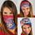 Basketball Fan Jersey Croatian Neck Gaiter Hrvatska-The Chequered Ones LT03