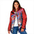 Basketball Fan Jersey Croatian Padded Jacket Hrvatska-The Chequered Ones - Wonder Print Shop
