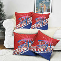 Basketball Fan Jersey Croatian Pillow Cover Hrvatska-The Chequered Ones - Wonder Print Shop