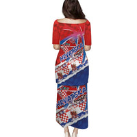 Basketball Fan Jersey Croatian Puletasi Hrvatska-The Chequered Ones - Wonder Print Shop