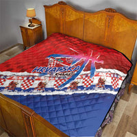 Basketball Fan Jersey Croatian Quilt Hrvatska-The Chequered Ones - Wonder Print Shop