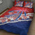 Basketball Fan Jersey Croatian Quilt Bed Set Hrvatska-The Chequered Ones - Wonder Print Shop