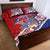 Basketball Fan Jersey Croatian Quilt Bed Set Hrvatska-The Chequered Ones - Wonder Print Shop