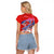 Basketball Fan Jersey Croatian Raglan Cropped T Shirt Hrvatska-The Chequered Ones - Wonder Print Shop