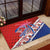 Basketball Fan Jersey Croatian Rubber Doormat Hrvatska-The Chequered Ones - Wonder Print Shop