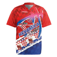 Basketball Fan Jersey Croatian Rugby Jersey Hrvatska-The Chequered Ones - Wonder Print Shop