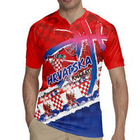 Basketball Fan Jersey Croatian Rugby Jersey Hrvatska-The Chequered Ones - Wonder Print Shop