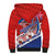 Basketball Fan Jersey Croatian Sherpa Hoodie Hrvatska-The Chequered Ones - Wonder Print Shop