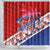 Basketball Fan Jersey Croatian Shower Curtain Hrvatska-The Chequered Ones - Wonder Print Shop