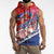 Basketball Fan Jersey Croatian Sleeveless Zip Hoodie Hrvatska-The Chequered Ones - Wonder Print Shop