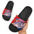 Basketball Fan Jersey Croatian Slide Sandals Hrvatska-The Chequered Ones - Wonder Print Shop