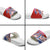 Basketball Fan Jersey Croatian Slide Sandals Hrvatska-The Chequered Ones - Wonder Print Shop