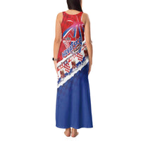 Basketball Fan Jersey Croatian Tank Maxi Dress Hrvatska-The Chequered Ones - Wonder Print Shop