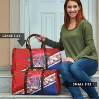 Basketball Fan Jersey Croatian Travel Bag Hrvatska-The Chequered Ones - Wonder Print Shop