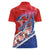 Basketball Fan Jersey Croatian Women Polo Shirt Hrvatska-The Chequered Ones - Wonder Print Shop