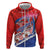 Basketball Fan Jersey Croatian Zip Hoodie Hrvatska-The Chequered Ones - Wonder Print Shop
